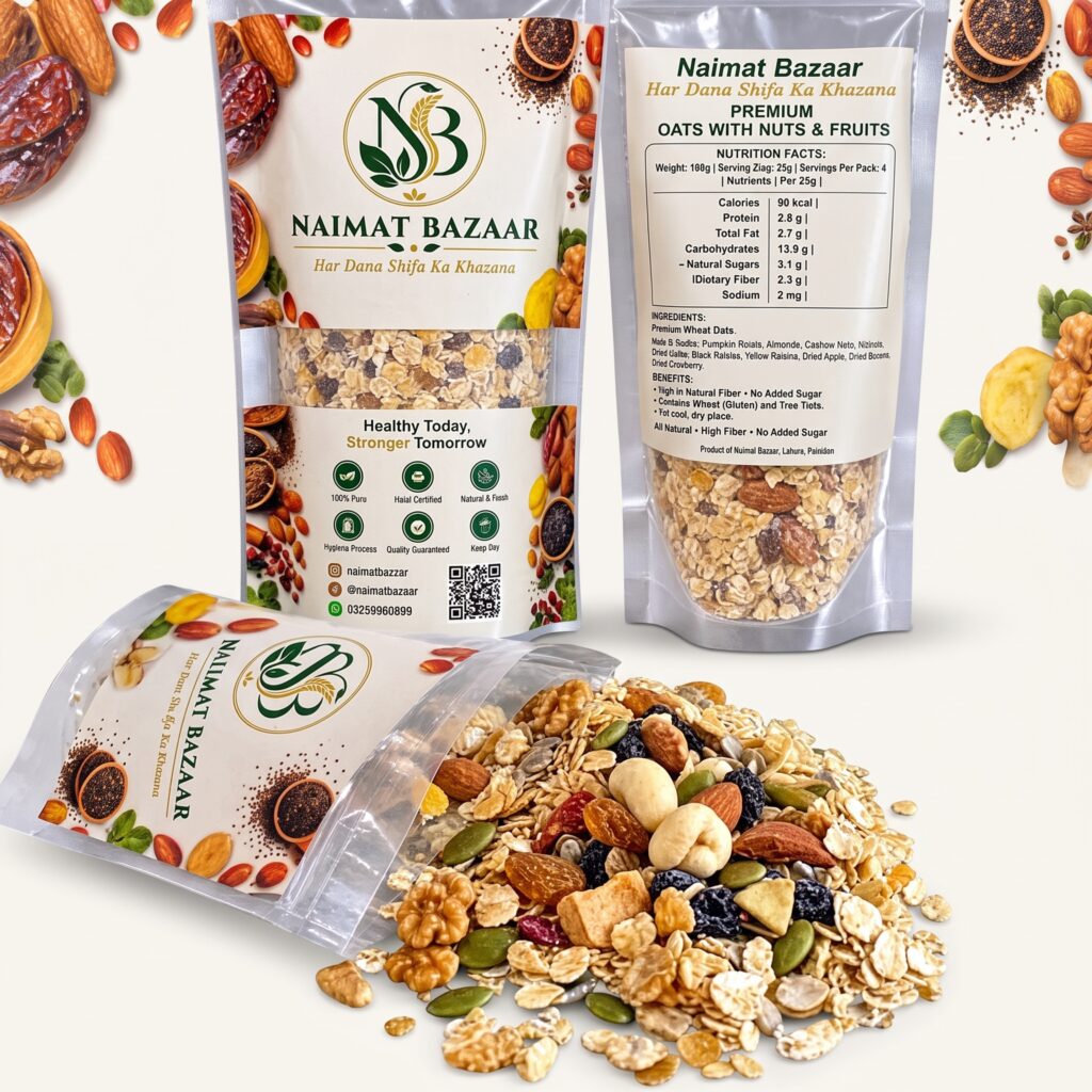 Premium Oats & Nuts Breakfast Blend