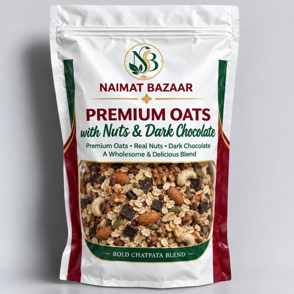 Premium Oats with Nuts & Dark Chocolate